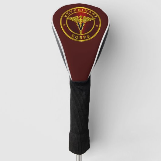 Veterinair Korps Golfheadcover (Voorkant)