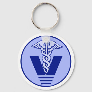 veterinair logo 5a sleutelhanger