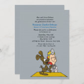 Veterinair met het Afstuderen van de hond Kaart (Voorkant / Achterkant)