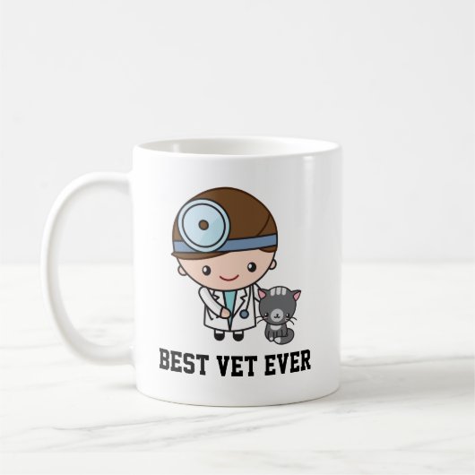 Veterinair of Vet Tech Gift Koffiemok (Links)