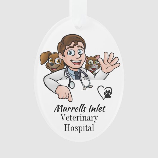 Veterinair Ornament (voorkant)