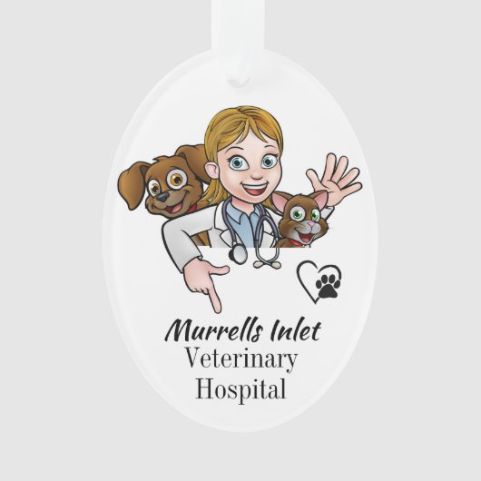 Veterinair Ornament (voorkant)