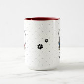 Veterinair Oud Engels Sheepdog Gray 1 Cute Vet Mok (Midden)