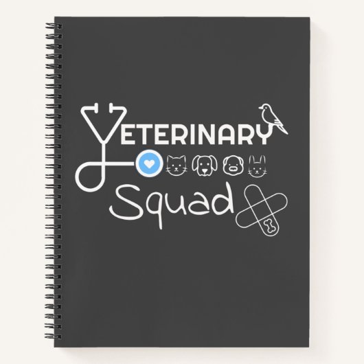 Veterinair personeel - Veterinair team Notitieboek (Voorkant)