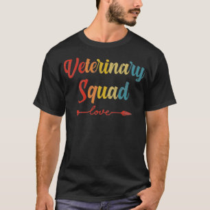 Veterinair specialist Veterinair Squad Gift Veteri T-shirt