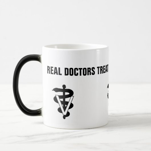 veterinair symbool magische mok (Links)