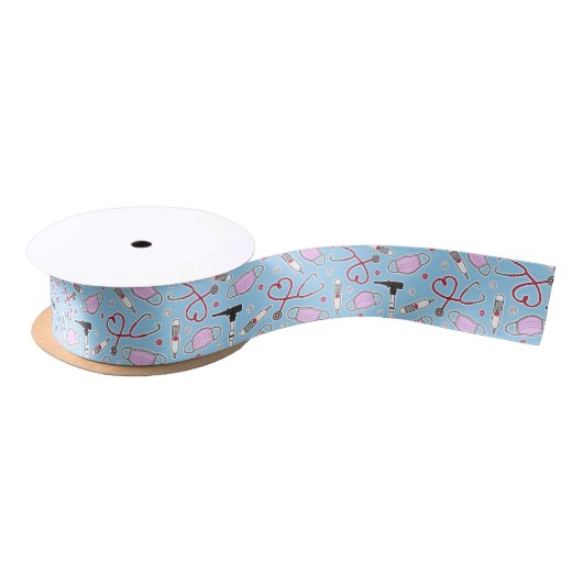 Veterinair technicus Pattern Blue Lint (Spoel)