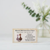 Veterinair Visitekaartje (Staand voorkant)