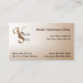 veterinair Visitekaartje (Voorkant)