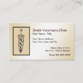 veterinair Visitekaartje (Voorkant)