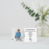  veterinair Visitekaartje (Staand voorkant)