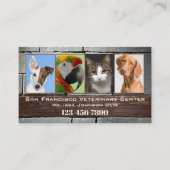 Vétérinaire Carte de visite de rendez-vous photo (Devant)
