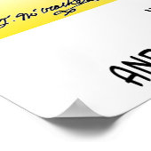 Veterinaire Cartoon 9480 Poster (Hoek)