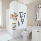 Vétérinaire du rideau de douche (En situation)