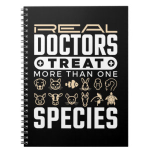 Veterinaire echte artsen behandelen meer dan één s notitieboek