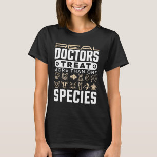 Veterinaire echte artsen behandelen meer dan één s t-shirt