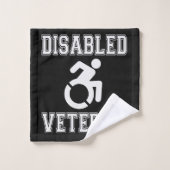 Vétérinaire handicapé (Gant de toilette)