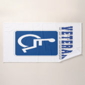 Vétérinaire handicapé handicapé (Serviette de bain)