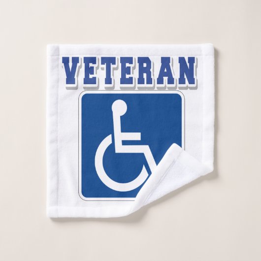Vétérinaire handicapé handicapé (Gant de toilette)