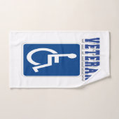 Vétérinaire handicapé handicapé (Serviette à main)