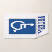 Vétérinaire handicapé handicapé (Serviette à main)