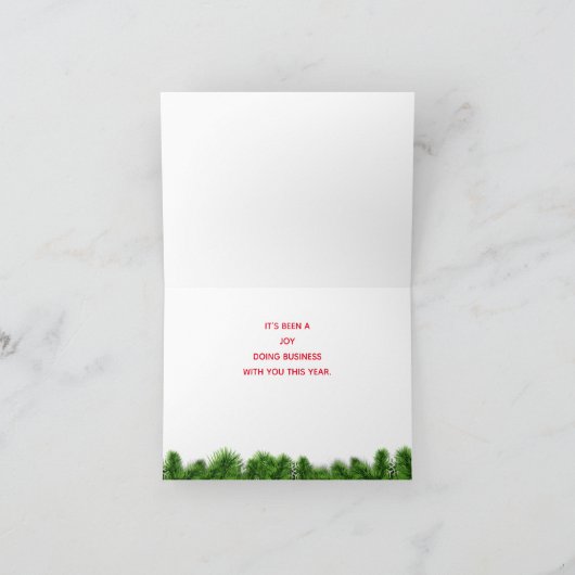 Veterinaire Kerst Kaarten (Binnen)