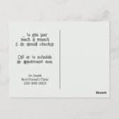 Veterinaire Labrador Retriever Kusses Briefkaart (Achterkant)