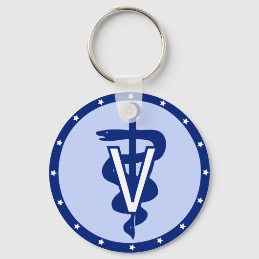 veterinaire logo 2 sleutelhanger (Voorkant)