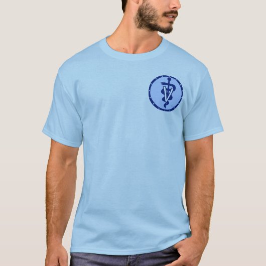 veterinaire logo 2 t-shirt (Voorkant)