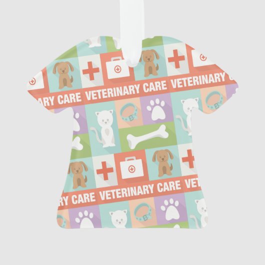 Vétérinaire Professionnel Iconique Conçu (dos)