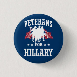 VETERINAIRS VOOR HILLARY RONDE BUTTON 3,2 CM