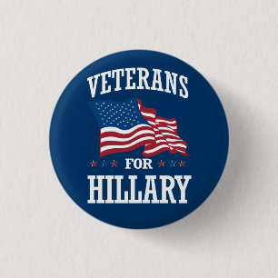 VETERINAIRS VOOR HILLARY RONDE BUTTON 3,2 CM