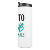 Veterinarian and Vet Tech Appreciation Thermosbeker (Geroteerd rechts)