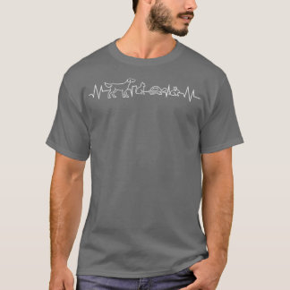 Veterinarian Heart Beats With Animals T-shirt