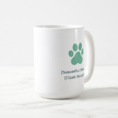 Veterinarian Staff Mug | Clinic Name Logo Template (Devant droit)
