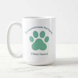 Veterinarian Staff Mug | Clinic Name Logo Template Koffiemok