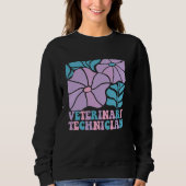 Veterinarian Vet Tech Veterinary Assistant Technic Trui (Voorkant)