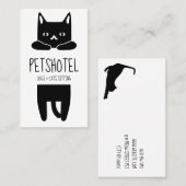Veterinary and Cat Shelter Visitekaartje (Voorkant / Achterkant)