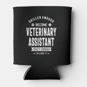 Veterinary Assistant Job Title Cadeau Blikjeskoeler (Voorkant)