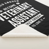 Veterinary Assistant Job Title Cadeau Sherpa Deken (3/4)