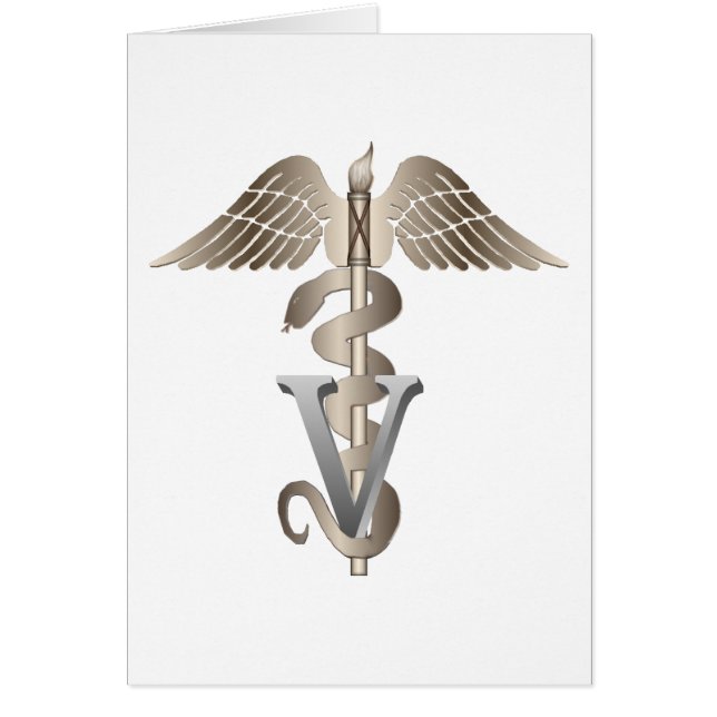 Veterinary Caduceus (Voorkant)