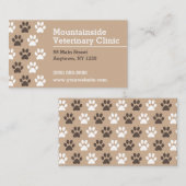 Veterinary Clinic Visitekaartje (Voorkant / Achterkant)