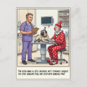 Veterinary ER Adventures Cartoon Briefkaart (Voorkant)