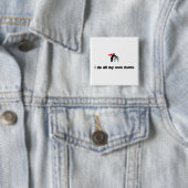 Veterinary Hero Vierkante Button 5,1 Cm (In situ)