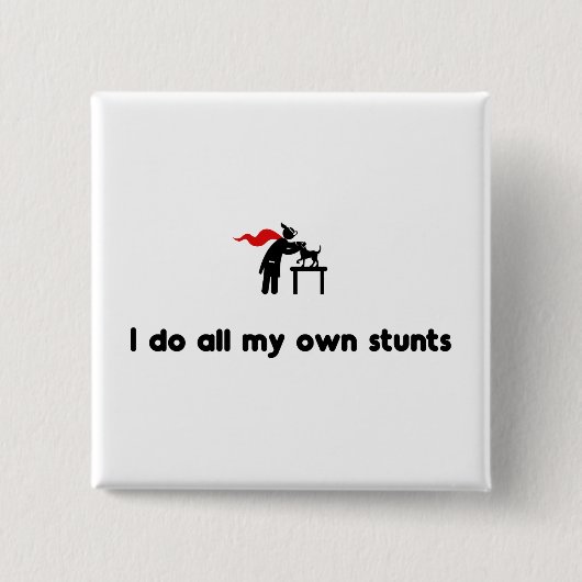 Veterinary Hero Vierkante Button 5,1 Cm (Voorkant)
