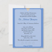 Veterinary Medicine Afstuderen aankondiging (Achterkant)