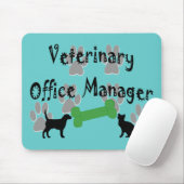 Veterinary Office Manager Muismat (Met muis)