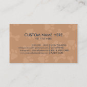 Veterinary Paw Pet Doctor in de diergezondheid Visitekaartje (Achterkant)