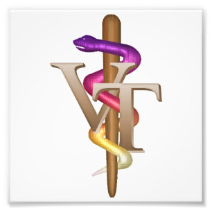 Veterinary Tech Foto Afdruk