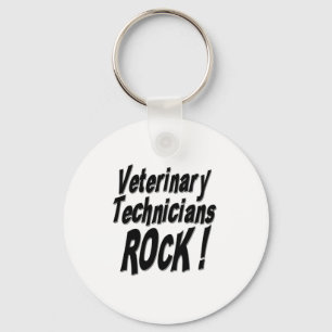 Veterinary Technicians Rock! Sleutelhanger